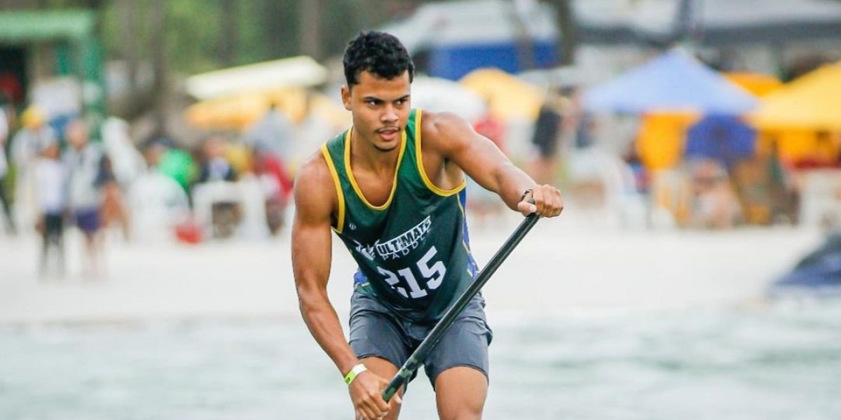 Conheça a história de Fabrício Rodrigues, medalhista de stand up paddle
