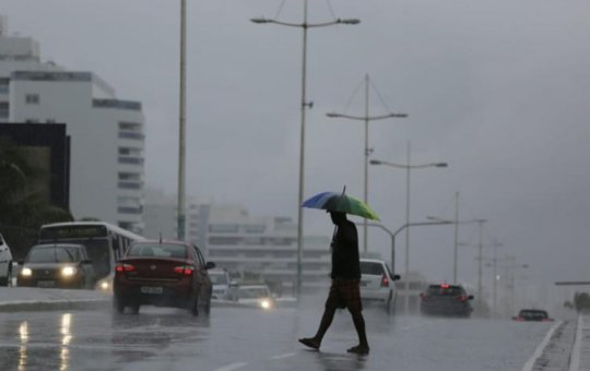 Feriado será de chuva na capital baiana 
