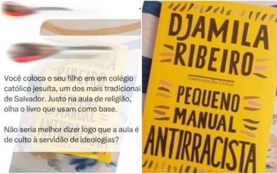 Mãe de aluna ataca colégio de Salvador por usar livro antirracista durante aula