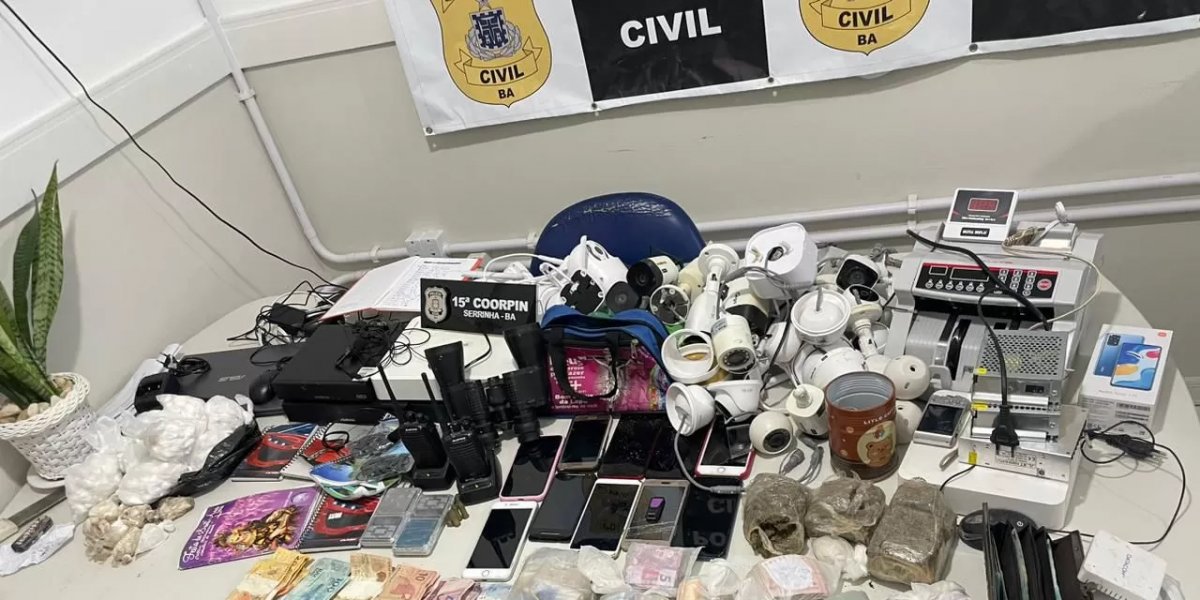 Suspeitos de integrar grupo criminoso são presos em Serrinha