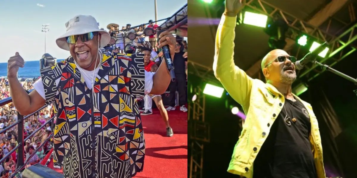 Psirico e Adão Negro agitam multidão durante feriado do trabalhador