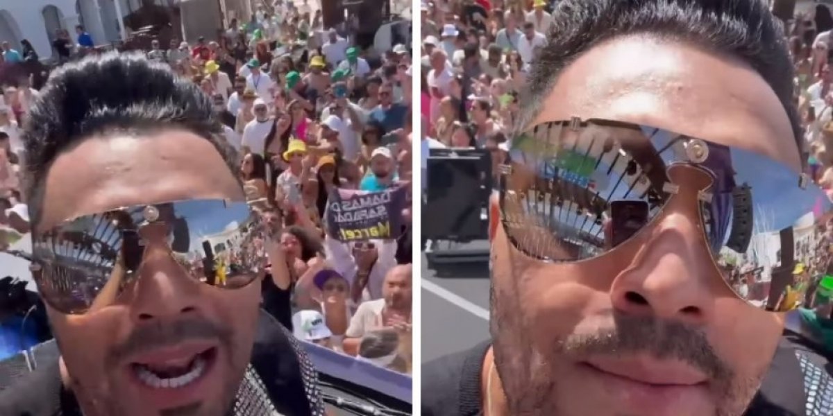 Tirullipa aproveita saída de Wesley Safadão e canta pagode baiano durante show