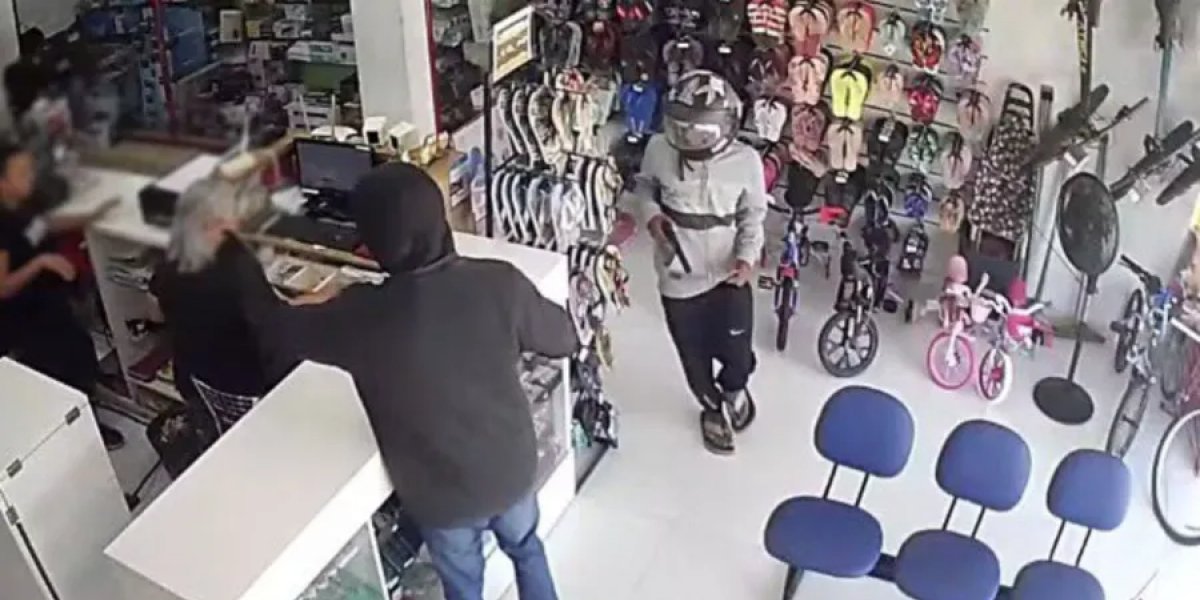 Guarda Municipal prende o próprio filho após assalto a loja em Queimadas