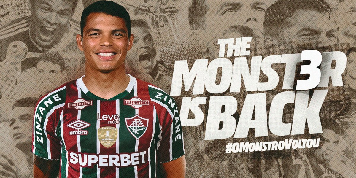 Thiago Silva é anunciado como contratação pelo Fluminense