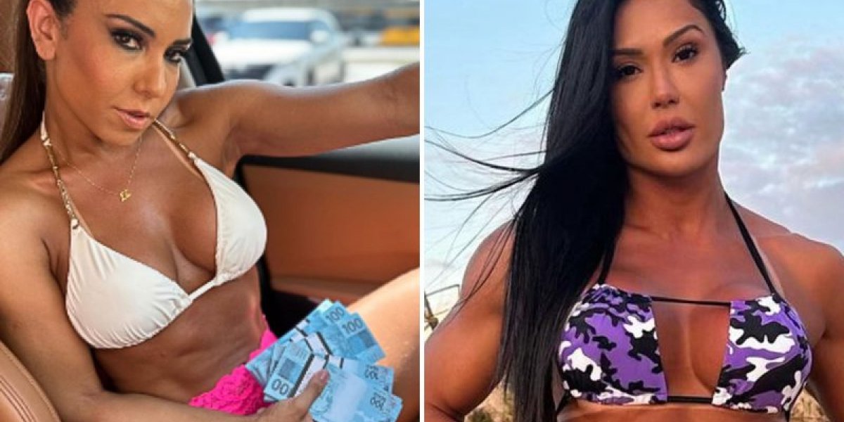 Mulher Melão oferece mentoria para o sucesso de Gracyanne Barbosa no OnlyFans