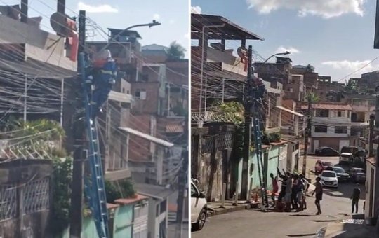 Eletricista sofre descarga elétrica durante trabalho na Suburbana