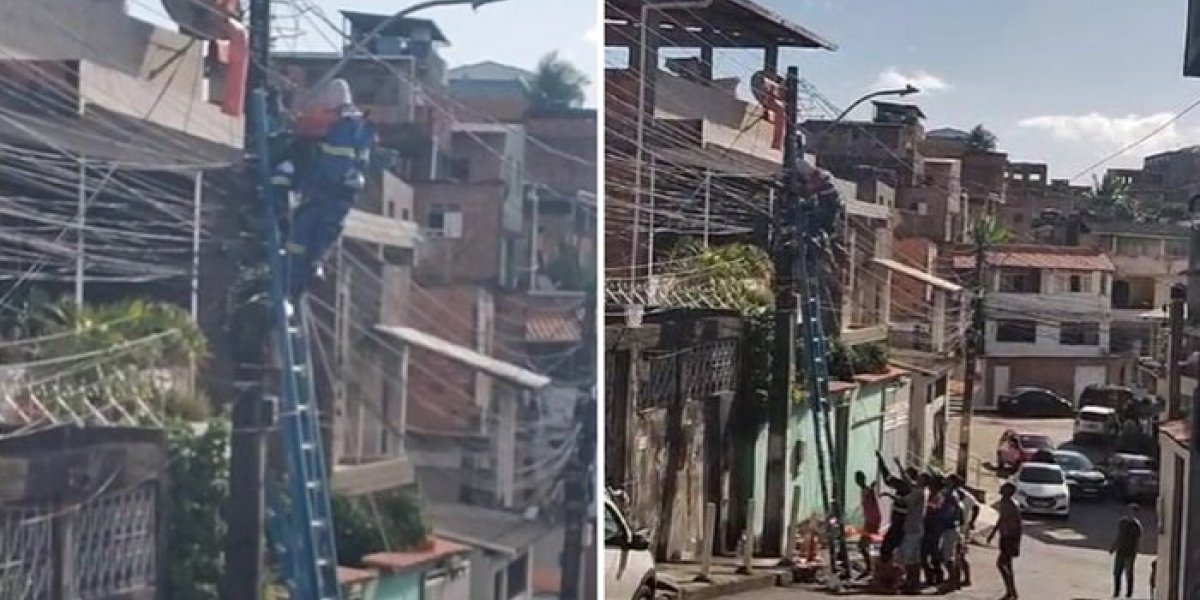Eletricista sofre descarga elétrica durante trabalho na Suburbana