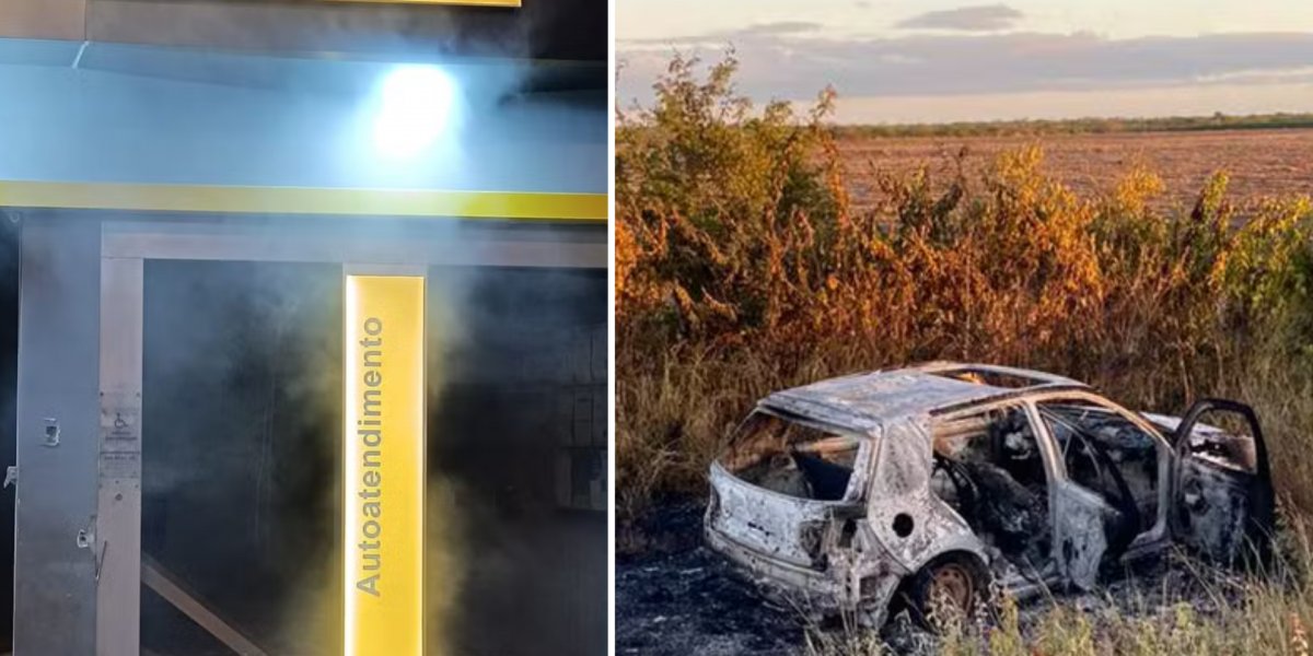 Suspeitos armados explodem caixa eletrônico e ataca sede da PM na Bahia