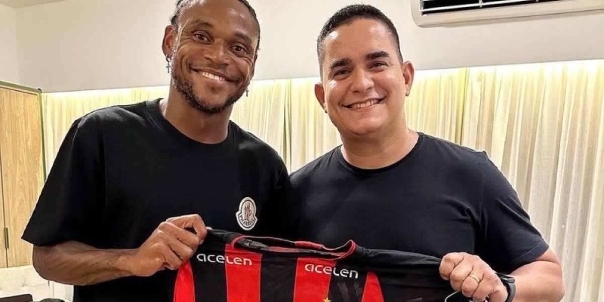 Empresário de Luiz Adriano critica pouca participação do jogador no Vitória