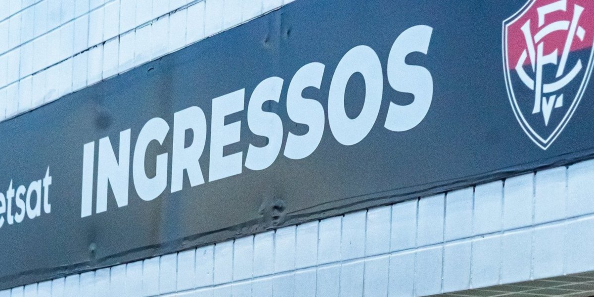 Vitória anuncia reembolso de ingressos para partida adiada contra Atlético-GO