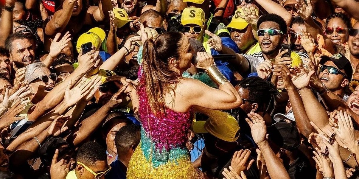 Foliã processa Ivete Sangalo após confusão no bloco Coruja durante carnaval