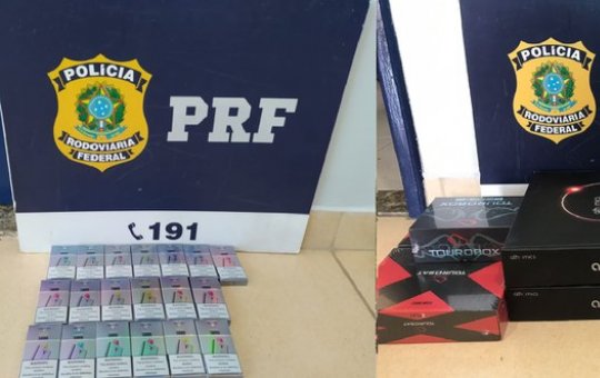 Carga de mercadorias contrabandeadas é apreendida pela PRF em Poções