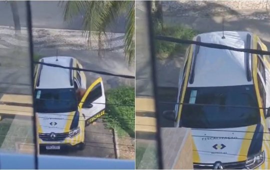 Servidor é exonerado após ser flagrado indo a praia com carro do Detran