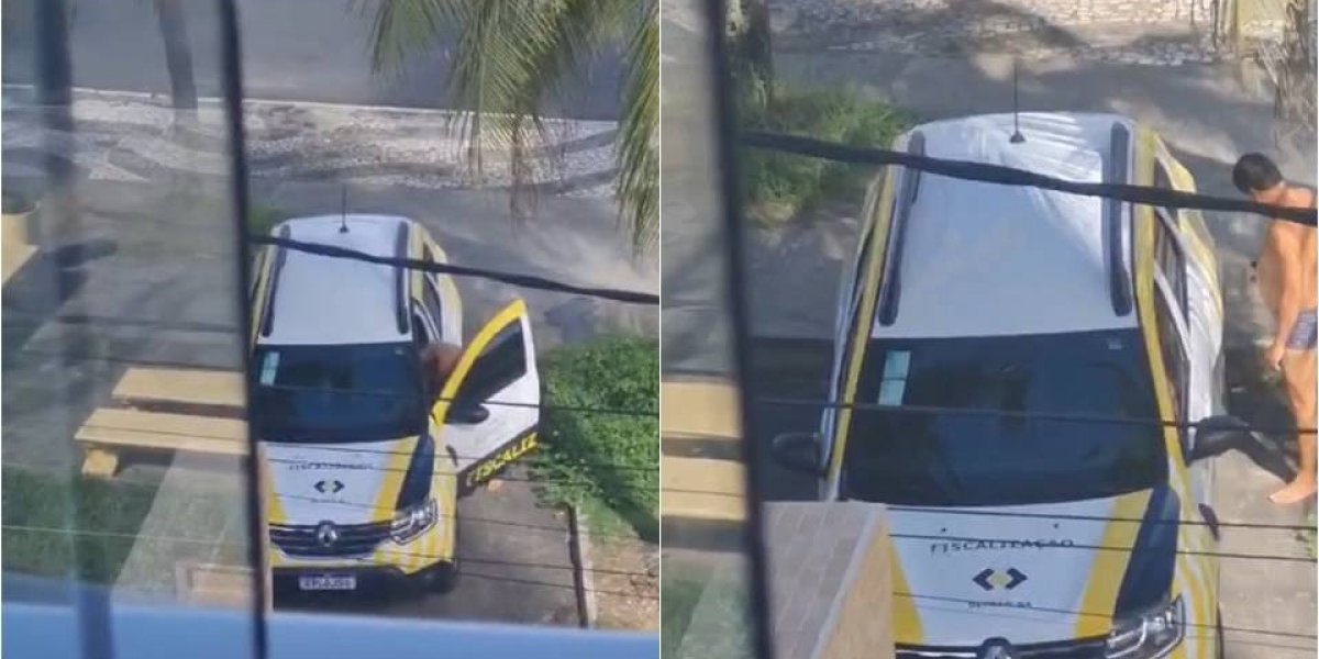 Servidor é exonerado após ser flagrado indo a praia com carro do Detran