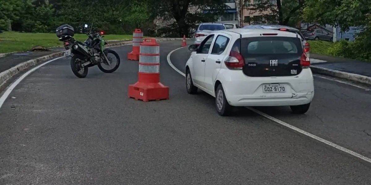 Óleo na Pista: Avenida Bonocô tem transito interditado