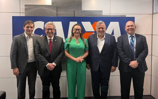 Caetano e Ivoneide confirmam agência da Caixa em Abrantes