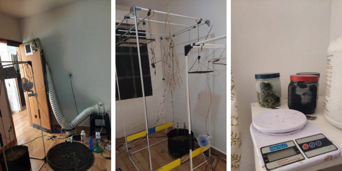 Laboratório de drogas é desmontado pela Polícia Civil