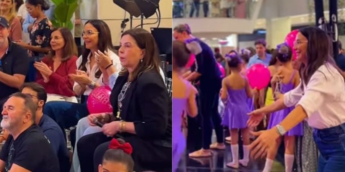 Ivete Sangalo: Cantora aparece de surpresa em shopping de Salvador