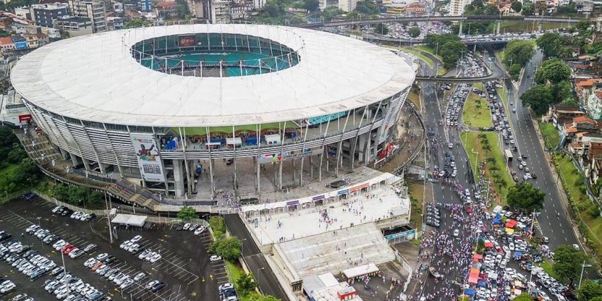 Arena fonte nova tem nomenclatura dos portões de acessos alterada; confira