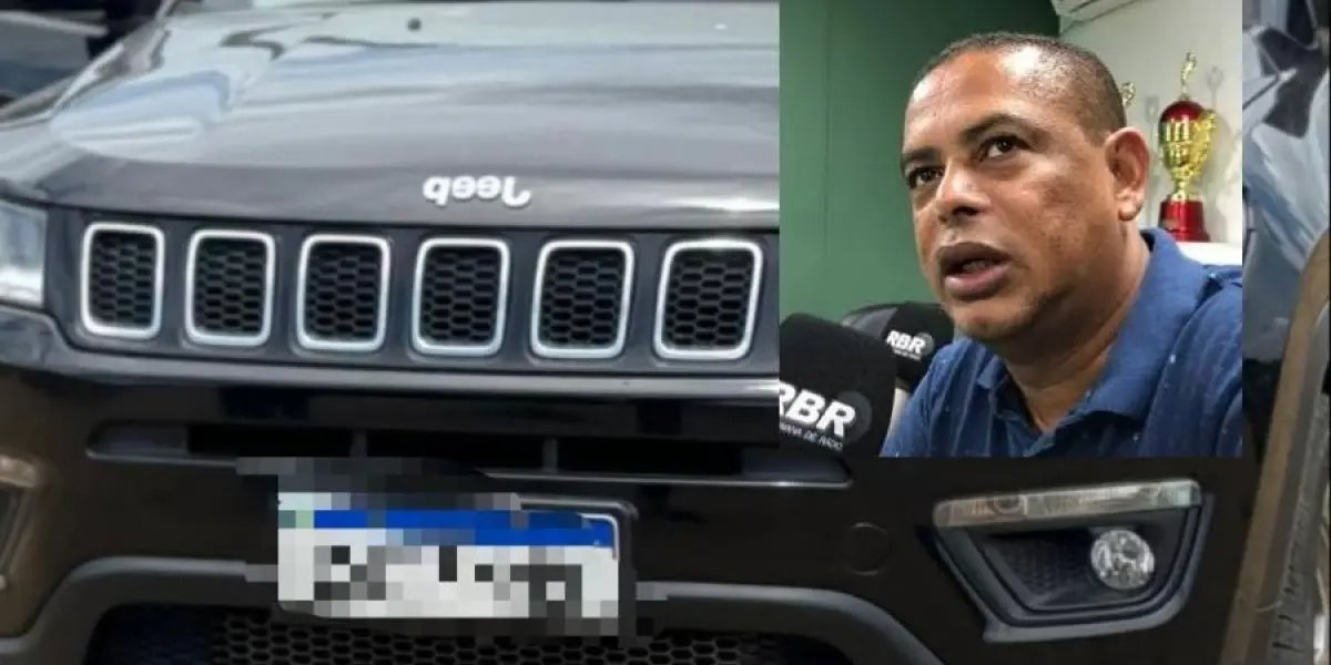 Carro de presidente da Câmara de SAJ é encontrado na Ilha de Itaparica