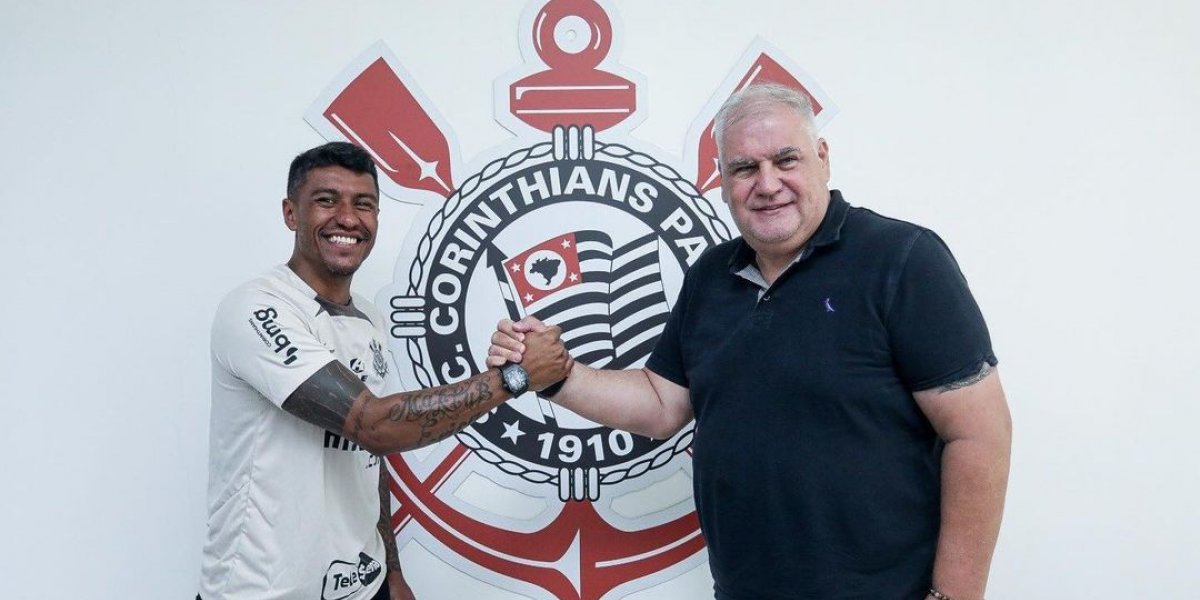 Volante Paulinho se despede do Corinthians