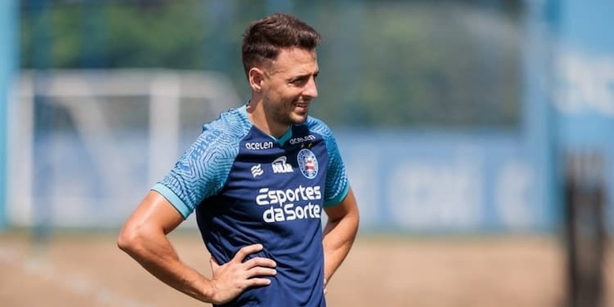 Bahia: Arias realiza treino e deve compor elenco do time no próximo jogo