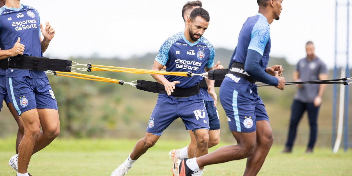 Bahia realiza treinamento de penalidades na manhã desta quarta (29)