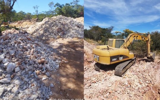 Polícia desmonta garimpo ilegal no interior da Bahia