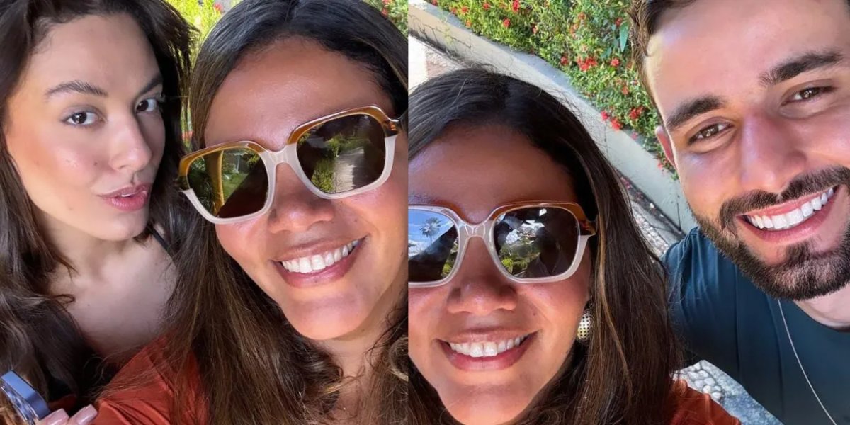 Mani Reggo aparece fazendo "dancinha" com ex-BBBs da edição de Davi