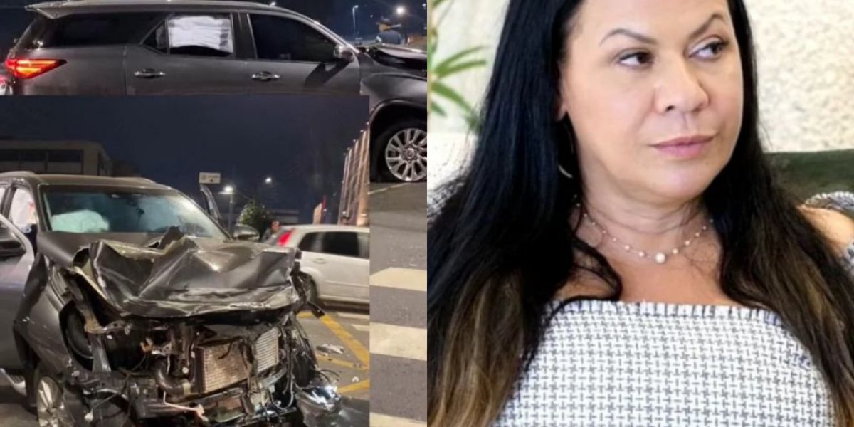 Mãe de Marília Mendonça sofre acidente automobilístico em São Paulo