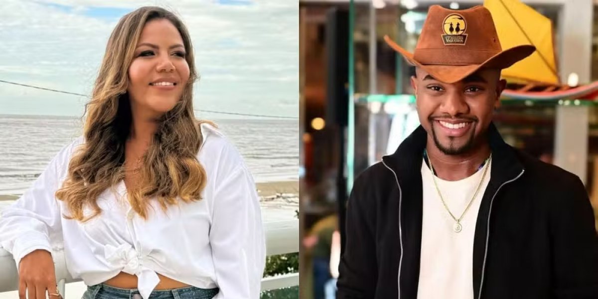 Mani Reggo curte Davi cantar no palco do São João da Thay