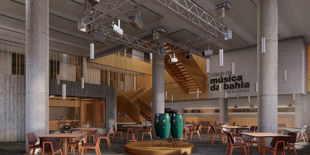 Prefeitura de Salvador revela detalhes da Escola de Música e Artes
