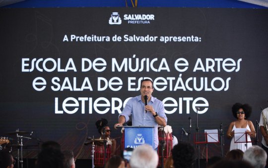 Projeto de Escola de Música e Artes foi apresentado por Bruno Reis; saiba mais