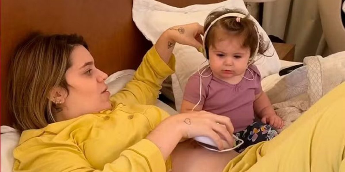 Viih Tube mostra reação de Lua ao ouvir coração do irmão