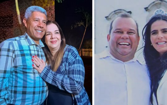 Jerônimo e Geraldo Júnior se declaram a companheiras no dia dos namorados