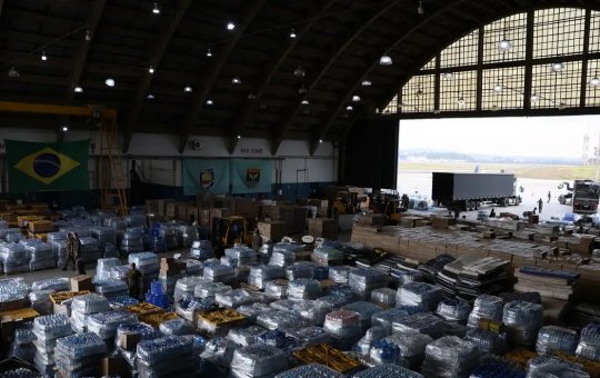 FAB encerra recebimento de doações ao Rio Grande do Sul neste sábado (15)