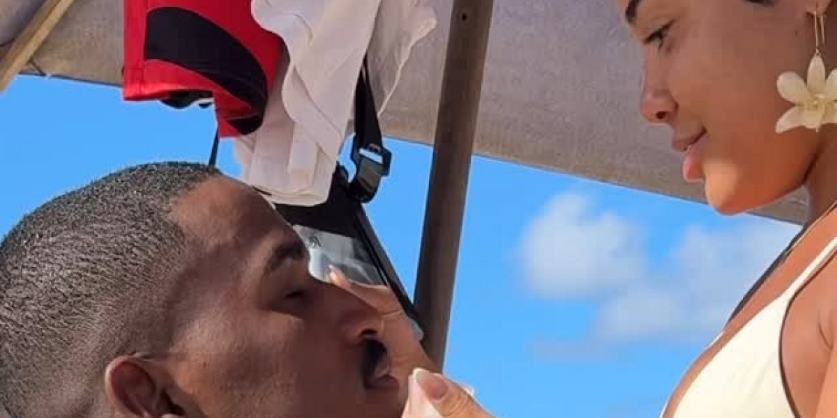 Influenciadora Lore Rufis assume namoro com o atleta Murilo Henrique