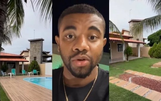 Davi aluga sua casa no litoral com valores que variam entre R$ 3 mil e R$ 18 mil