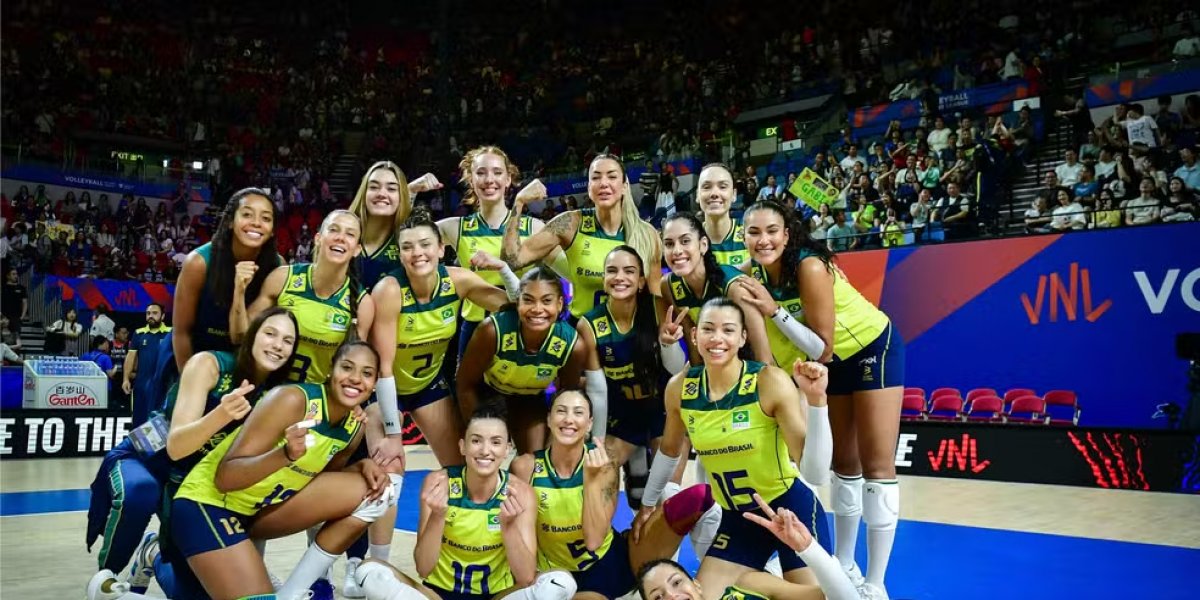 Primeiros rivais da seleção feminina de vôlei em Paris-2024 são definidos