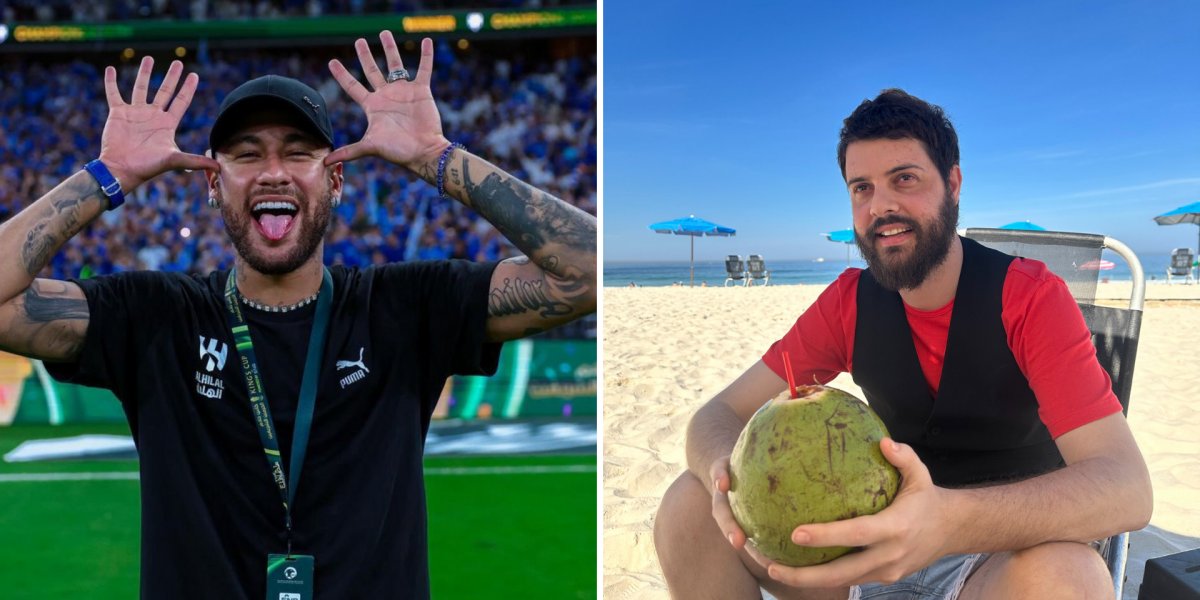 Neymar compartilha vídeo asistindo humorista após polêmica na web