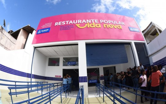 Prefeitura inaugura 6º Restaurante Popular do programa Vida Nova