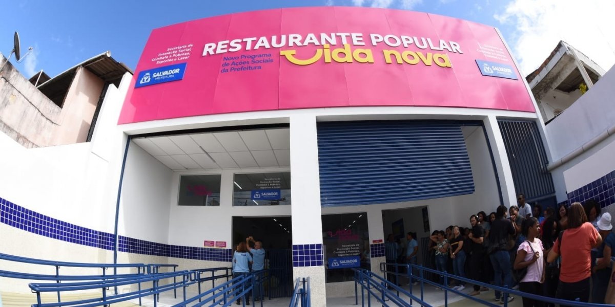 Prefeitura inaugura 6º Restaurante Popular do programa Vida Nova