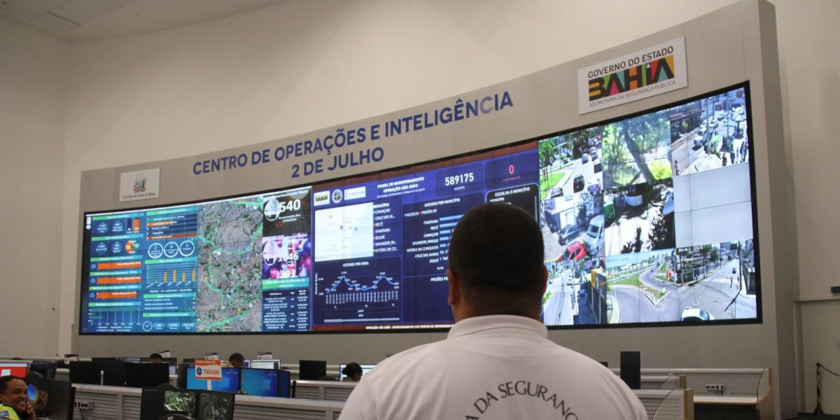 Tecnologia e Segurança: Polícia preparada para o São João na Bahia