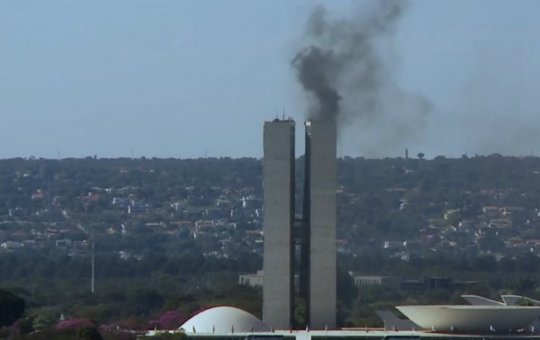 Simulação de Incêndio causa preocupação no Congresso Nacional