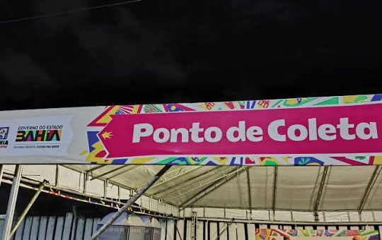 Arrecadação de Alimentos no Parque de Exposições para o Programa Bahia Sem Fome