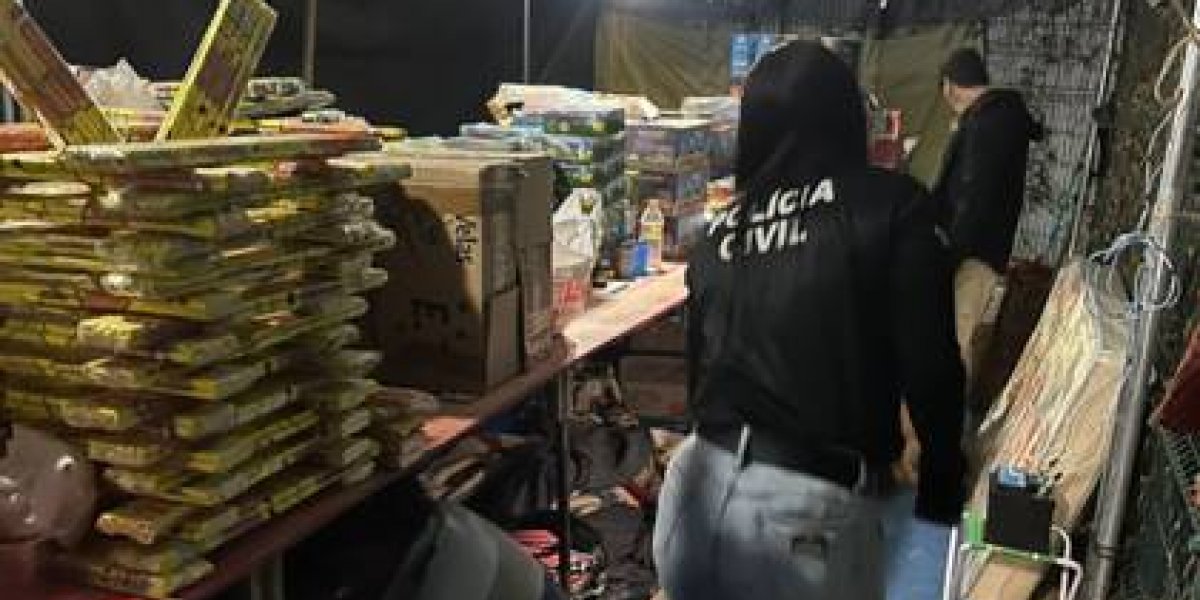 Polícia apreende 12 mil fogos de artifício irregulares em Senhor do Bonfim