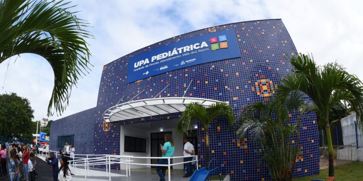 Prefeitura entrega UPA Pediátrica no Vale dos Barris
