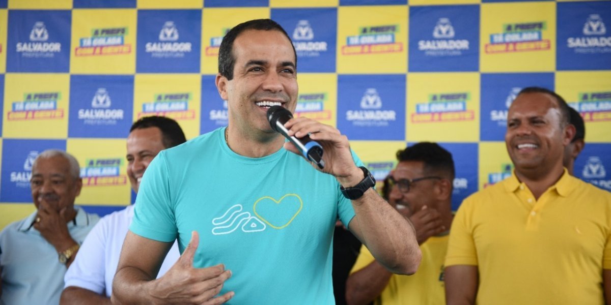 'Cortando o cabelo e indo pra festa', diz Bruno Reis sobre Geraldo Jr