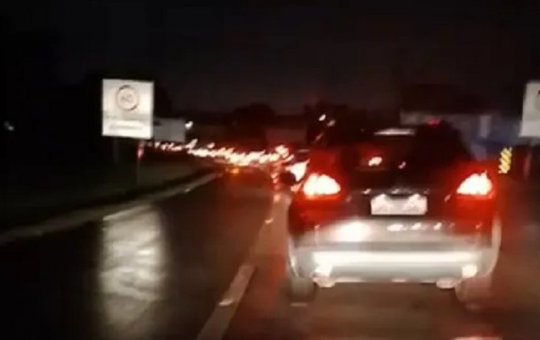 VIABAHIA: BR-324 em lentidão devido a fluxo de volta do São João