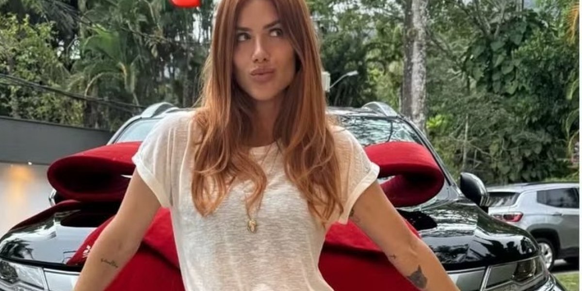 Giovanna Ewbank compra carro novo: "sempre sonhei em ganhar um carro com um laço